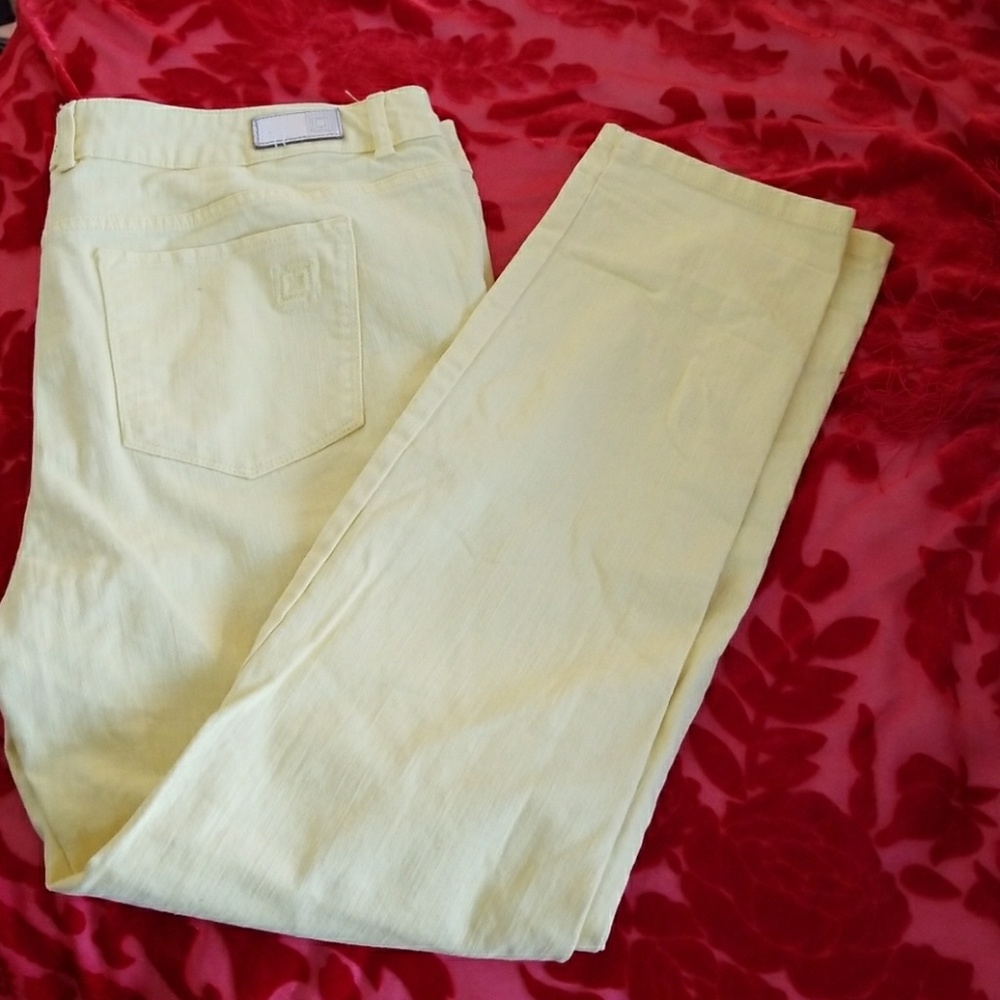 Straight leg jeans